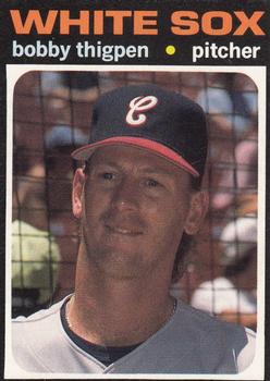 1991 SCD Baseball Card Price Guide Monthly #2 Bobby Thigpen Front