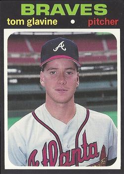 1991 SCD Baseball Card Price Guide Monthly #54 Tom Glavine Front