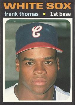 1991 SCD Baseball Card Price Guide Monthly #7 Frank Thomas Front