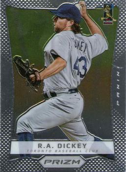 2012 Panini Prizm #35 R.A. Dickey Front