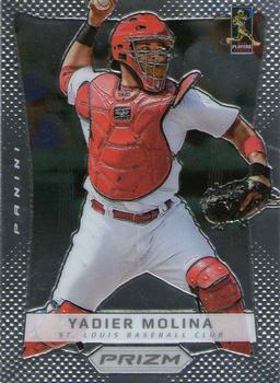 2012 Panini Prizm #73 Yadier Molina Front