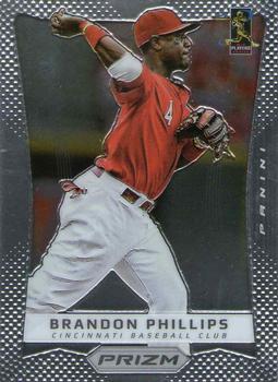2012 Panini Prizm #104 Brandon Phillips Front