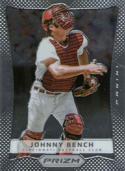 2012 Panini Prizm #141 Johnny Bench Front