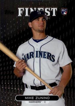 2013 Finest #32 Mike Zunino Front