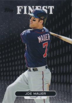 2013 Finest #67 Joe Mauer Front