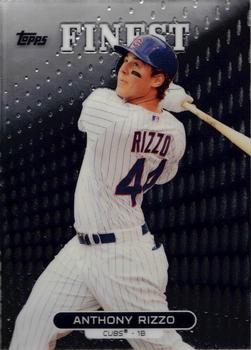 2013 Finest #72 Anthony Rizzo Front
