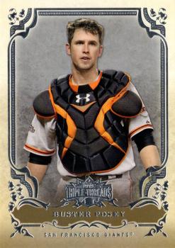 2013 Topps Triple Threads #61 Buster Posey Front