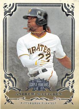 2013 Topps Triple Threads #62 Andrew McCutchen Front