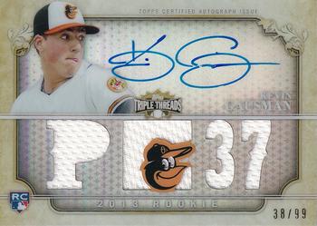 2013 Topps Triple Threads #102 Kevin Gausman Front