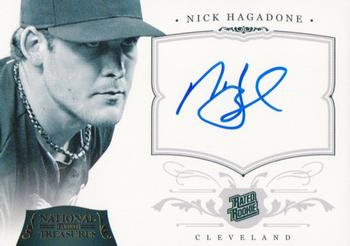 2012 Panini National Treasures - Rated Rookie Gold #200 Nick Hagadone Front