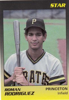 1989 Star Princeton Pirates #18 Roman Rodriguez Front