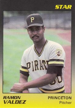 1989 Star Princeton Pirates #22 Ramon Valdez Front
