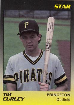 1989 Star Princeton Pirates #3 Tim Curley Front