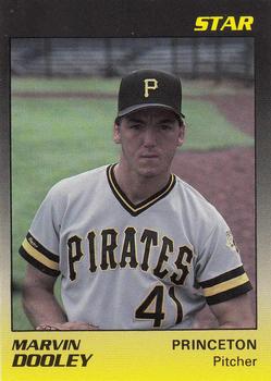 1989 Star Princeton Pirates #6 Marvin Dooley Front