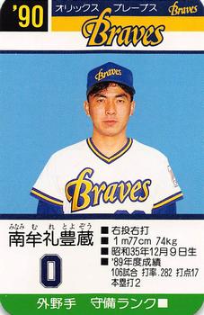 1990 Takara Orix Braves #0 Toyozo Minamimure Front