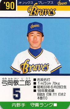 1990 Takara Orix Braves #5 Keijiro Yumioka Front