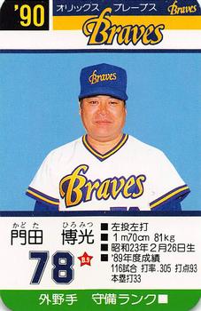 1990 Takara Orix Braves #78 Hiromitsu Kadota Front