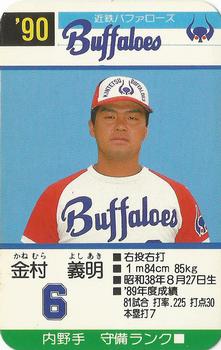 1990 Takara Kintetsu Buffaloes #6 Yoshiaki Kanemura Front