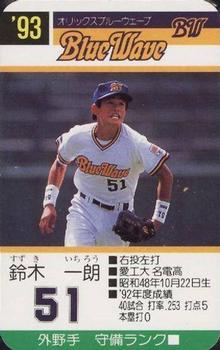 1993 Takara Orix BlueWave #51 Ichiro Suzuki Front