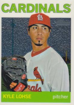 2013 Topps Heritage - Chrome #HC26 Kyle Lohse Front