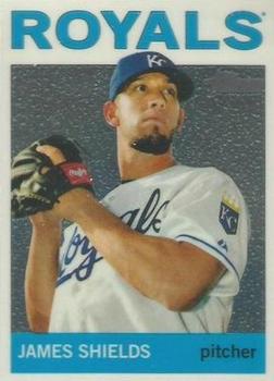 2013 Topps Heritage - Chrome #HC33 James Shields Front