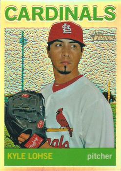 2013 Topps Heritage - Chrome Refractors #HC26 Kyle Lohse Front