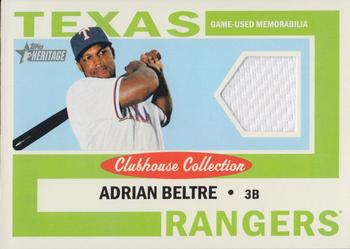 2013 Topps Heritage - Clubhouse Collection Relics #CCR-AB Adrian Beltre Front