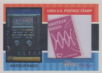 2013 Topps Heritage - Framed Stamps #64US-AR Amateur Radio Front