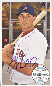 2013 Topps Heritage - Giants Autographs #64GA-WM Will Middlebrooks Front