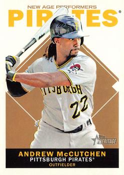2013 Topps Heritage - New Age Performers #NAP-AM Andrew McCutchen Front