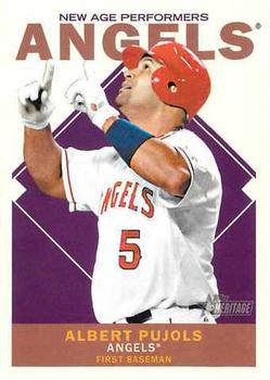 2013 Topps Heritage - New Age Performers #NAP-AP Albert Pujols Front