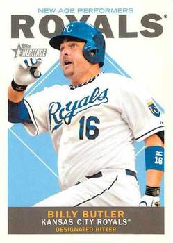 2013 Topps Heritage - New Age Performers #NAP-BB Billy Butler Front