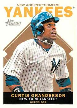 2013 Topps Heritage - New Age Performers #NAP-CG Curtis Granderson Front