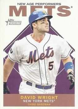 2013 Topps Heritage - New Age Performers #NAP-DW David Wright Front