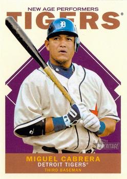 2013 Topps Heritage - New Age Performers #NAP-MC Miguel Cabrera Front