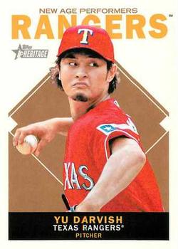 2013 Topps Heritage - New Age Performers #NAP-YD Yu Darvish Front
