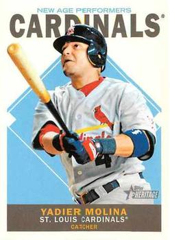 2013 Topps Heritage - New Age Performers #NAP-YM Yadier Molina Front