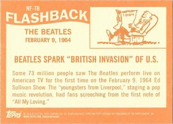 2013 Topps Heritage - News Flashbacks #NF-TB Beatles Spark 