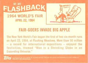 2013 Topps Heritage - News Flashbacks #NF-WF Fair-Goers Invade Big Apple Back