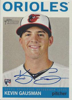 2013 Topps Heritage - Real One Autographs #ROA-KG Kevin Gausman Front