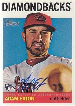 2013 Topps Heritage - Real One Autographs #ROA-AE Adam Eaton Front