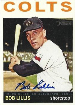 2013 Topps Heritage - Real One Autographs #ROA-BL Bob Lillis Front