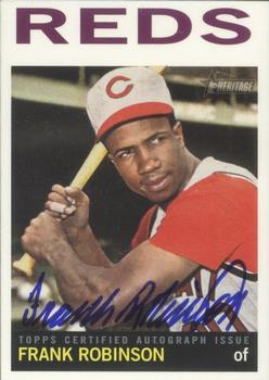 2013 Topps Heritage - Real One Autographs #ROA-FR Frank Robinson Front