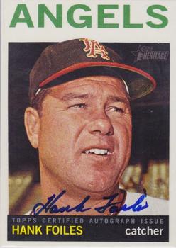 2013 Topps Heritage - Real One Autographs #ROA-HF Hank Foiles Front