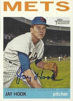 2013 Topps Heritage - Real One Autographs #ROA-JH Jay Hook Front