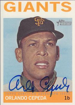 2013 Topps Heritage - Real One Autographs #ROA-OC Orlando Cepeda Front