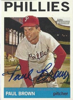 2013 Topps Heritage - Real One Autographs #ROA-PB Paul Brown Front