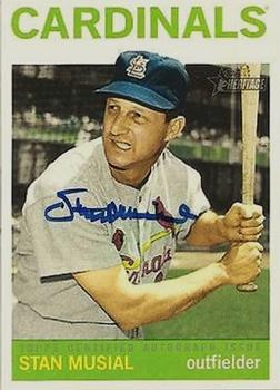 2013 Topps Heritage - Real One Autographs #ROA-SM Stan Musial Front
