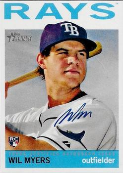 2013 Topps Heritage - Real One Autographs #ROA-WM Wil Myers Front