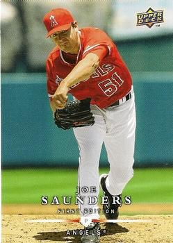 2008 Upper Deck First Edition #1 Joe Saunders Front